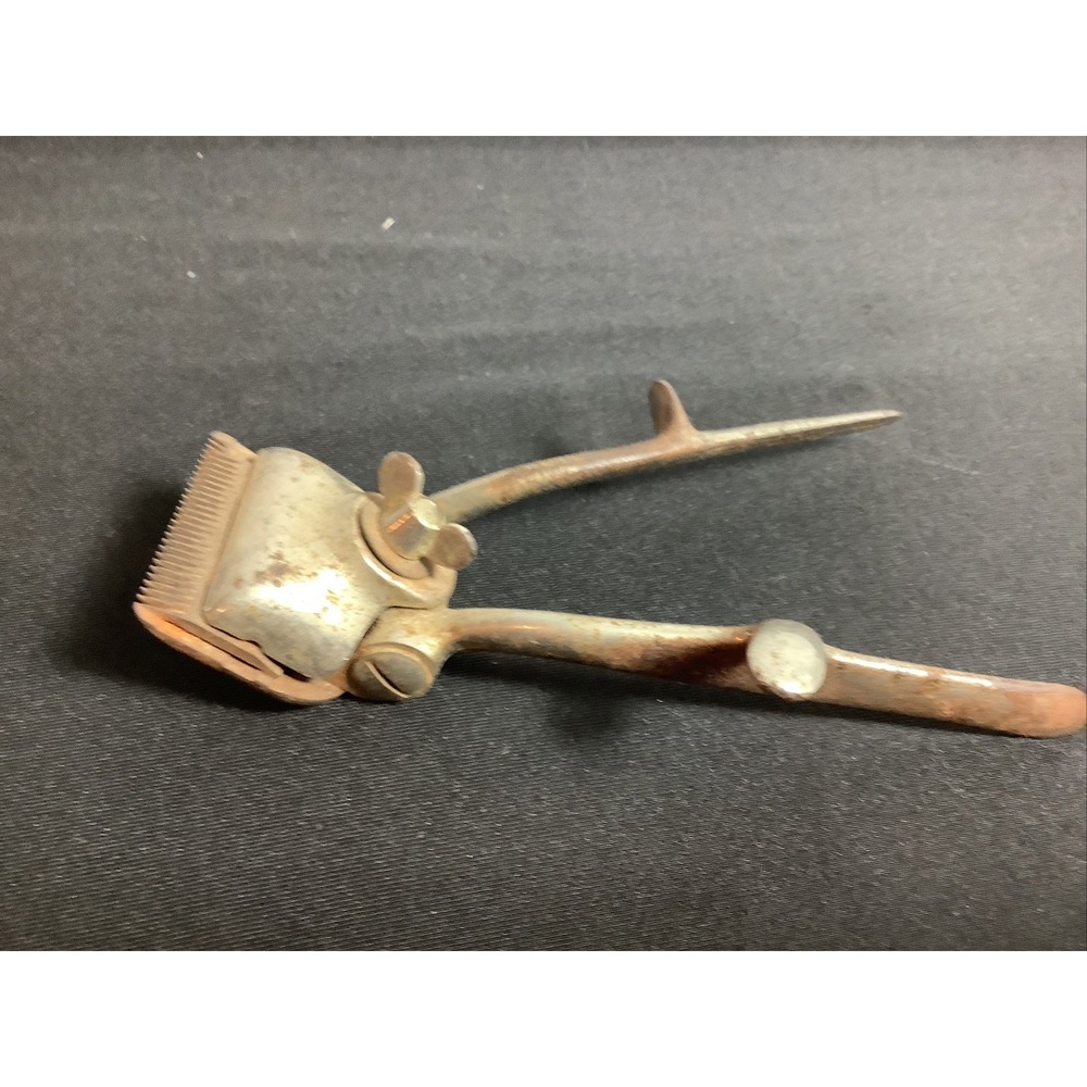 Vintage Brown & Sharpe Bressant Hair Hand Clipper Trimmer Works #0